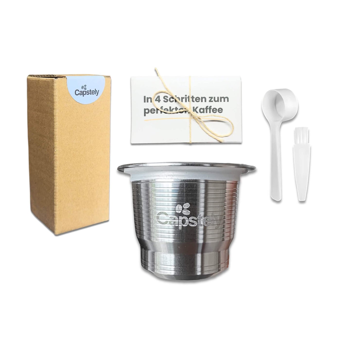 Wiederverwendbare Edelstahl-Kapsel für Nespresso®