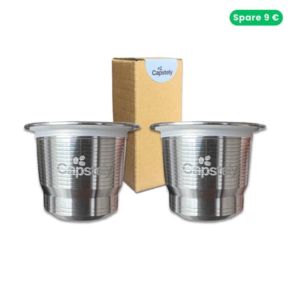 Wiederverwendbare Edelstahl-Kapsel für Nespresso®